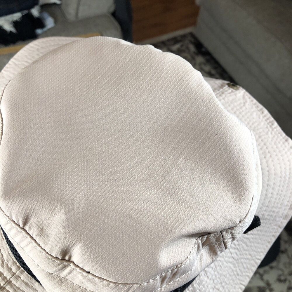 GUODING tan Boonie Hat - Nylon mesh Sun Brim Bill Safari Style Outdoor Layer - Picture 10 of 16